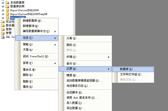 pp电子NET版本SQL2005/2008/2010数据库手工还原装置说明 第 3 张