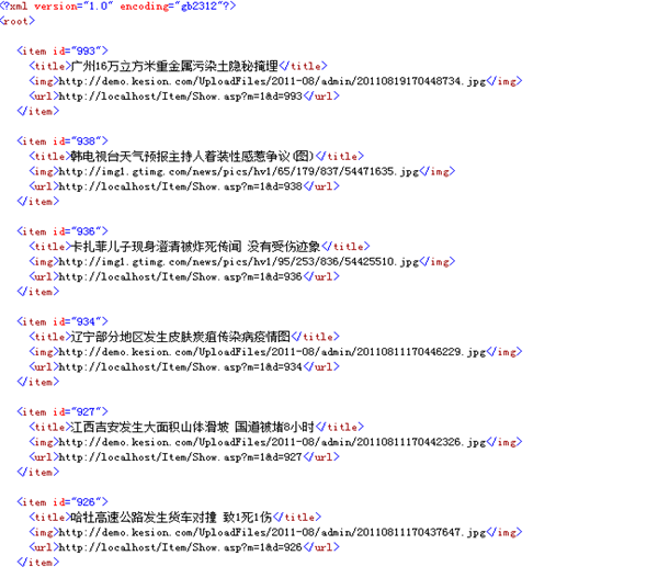 6.4 自界说天生XML文档 第 5 张